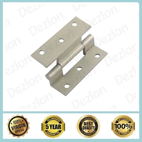 Silver Brass R Hinges