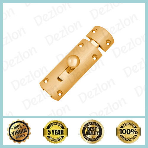 Brass Half Round Baby Latch