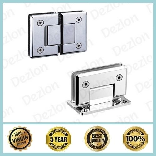 Brass Shower Hinges