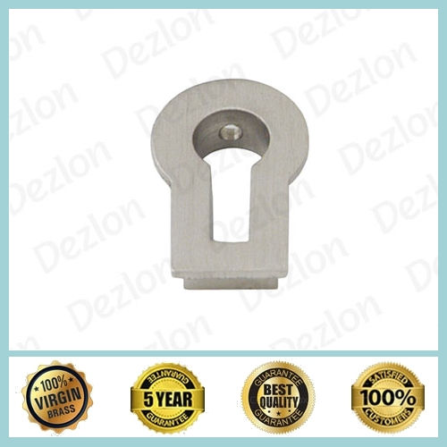 Silver Brass Key Hole