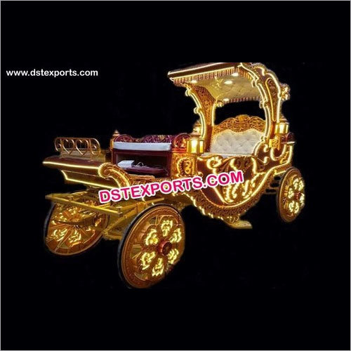 Wedding Carved Horse Drawn Carriage