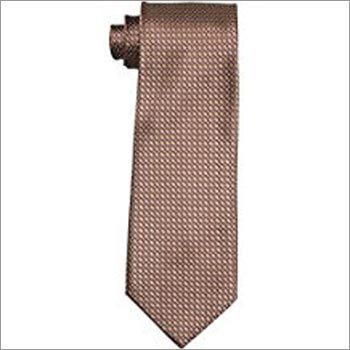 Brown Dotted Necktie