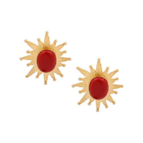 Fancy Golden Earrings