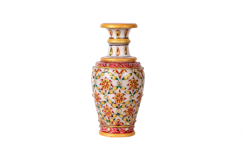 Indian Antique Marble Flower Pot