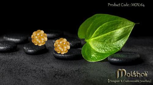 Mokshali Gold Earrings