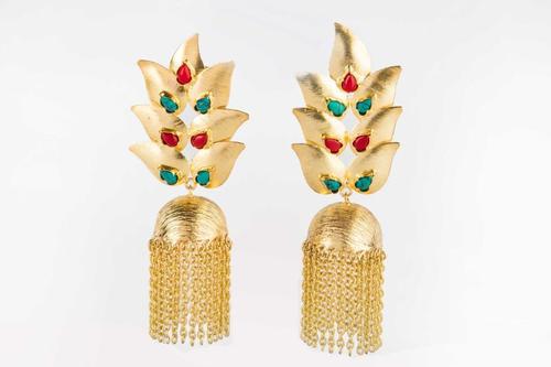Designer Gold Jhumki