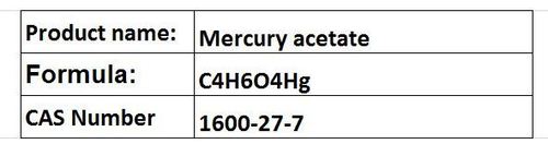 Mercury acetate