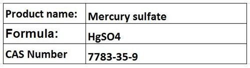 Mercury sulfate