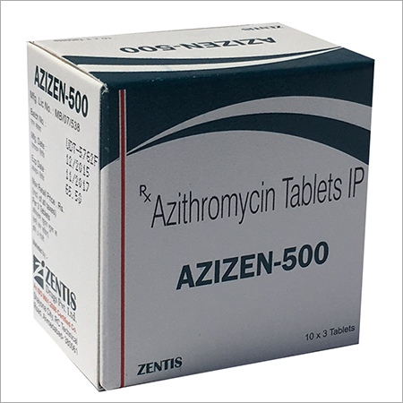 Azithromycin - 500 mg Tablets | Anti-Bacterial, For Adults and Women, Keep in Dry Place