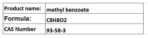 Methyl Benzoate - C8H8O2, Boiling Point 199.6°C, Density 1.09 g/mL | Pleasant Feijoa Aroma, Water-Insoluble Organic Solvent, Perfumery Use