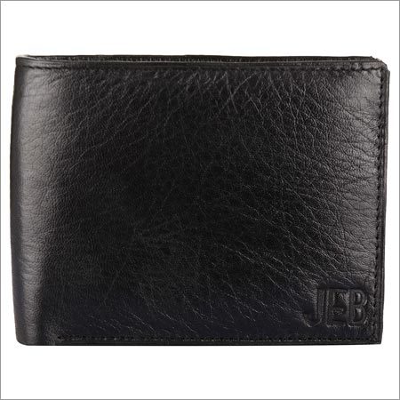 Black Leather Card Wallet