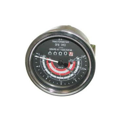 KPH Tractormeter - Metal, 85mm Diameter, Anti-Clockwise Rotation | Accurate Readings, Durable Design, Easy Installation, Reliable Performance