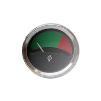 Temperature Gauge Electronic - Metal Glass, 52mm Diameter, Silver, Analog, Accurate Reading, Durable Design
