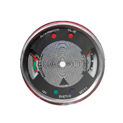 Cluster Guage - Metal, Plastic 100mm, 12V DC | Precise Measurement, Easy Installation, Clear Display