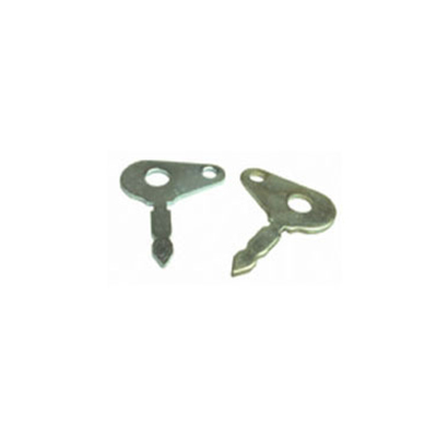 Ignition Key - Metal, 2x1 cm, 5 Teeth, Nickel Finish | Durable, Reliable, Precise, Secure, Easy Use