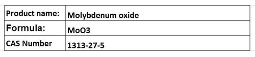 Molybdenum Oxide - MoO3 White to Yellow Crystalline Powder, High Purity Catalyst for Metal Production
