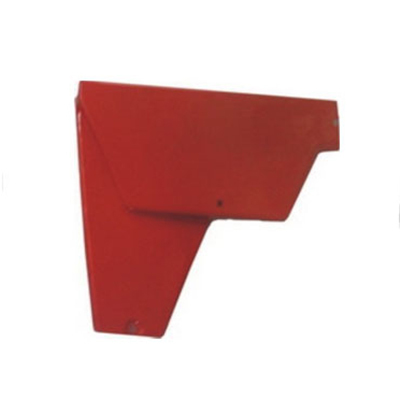 Side Panel - Plastic, Varied Dimensions, Red | Durable, Precise Fit, Easy Installation, Weather Resistant, OEM Quality