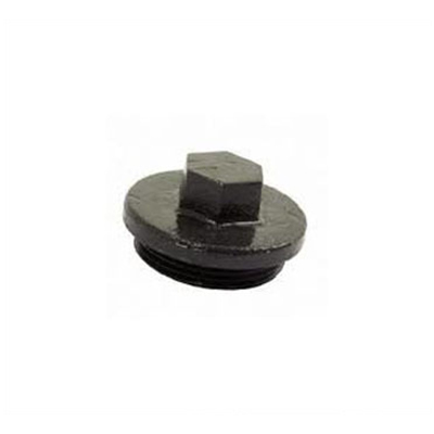 Plug Filler - Plastic, 25mm Diameter, Black, 10mm Height, 8mm Hex | Durable, Reliable, Easy Install, Watertight Seal