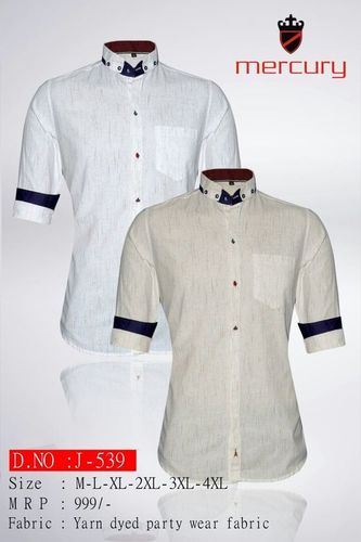 Cotton Men'S Casual Shirt
