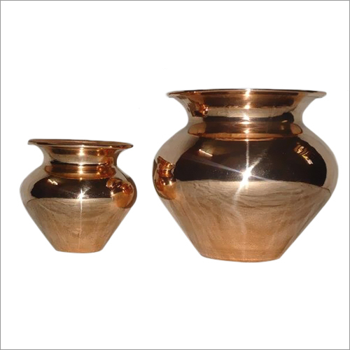 Copper Gadva Lota In 7 Different Sizes