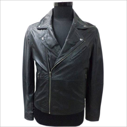 Black Leather Mens Jackets