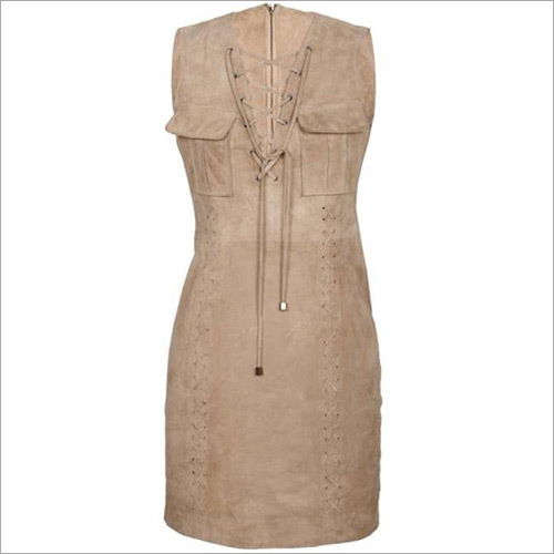 Leather Designer Top