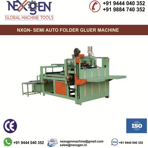 Semi Automatic Pasting Machine For Corrugated Boxes