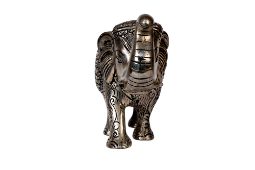 Exclusive Black Metal Elephant