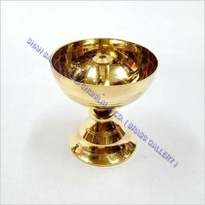 Brass Stand Pyali Diya