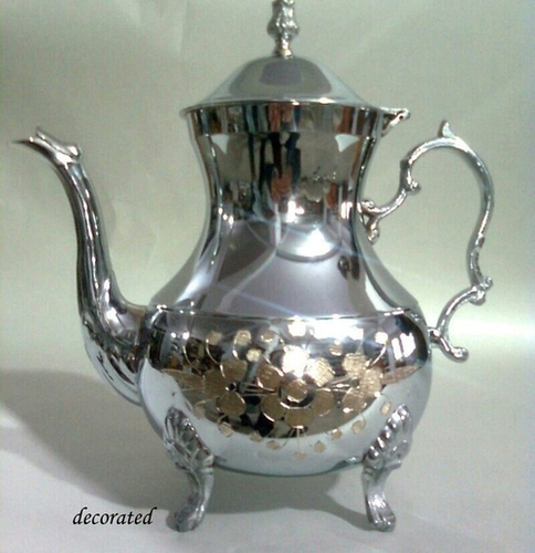 Metal Silver Tea Pot