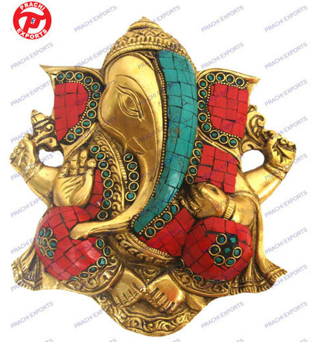 Fireproof Standard Modern Ganesh Hanging Plate Carved