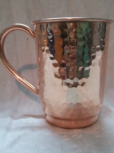 Hammered Big Copper Mug