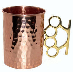 Hand Held Copper Mug