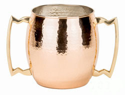 Double Handle Copper Mug Double Handle Copper Mug