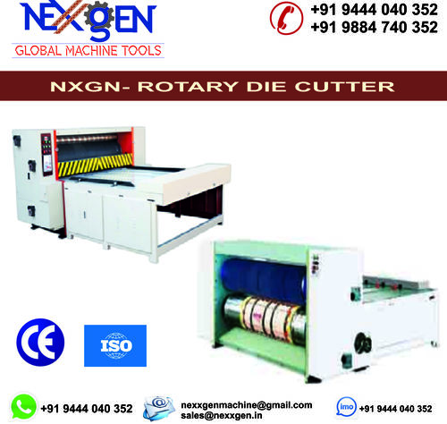 As Per Customer Choice Rotary Die Cutter Machine