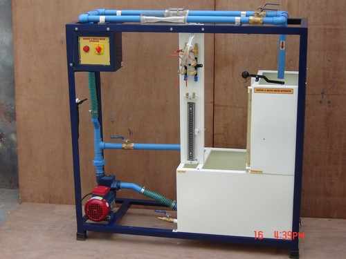 Venturimeter & Orifice Meter Test Rig