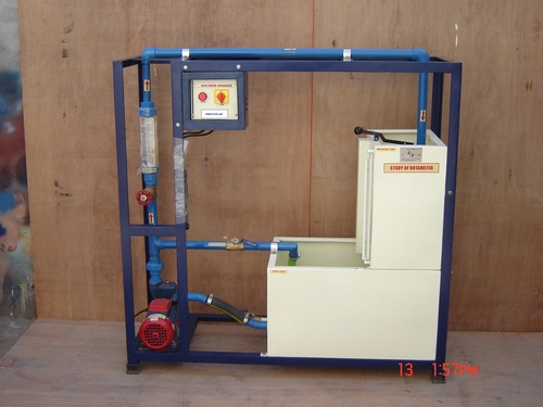Venturimeter, Orifice Meter & Rota Meter Test Rig