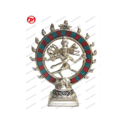 Natraj Dancing Double Ring W/ Stones