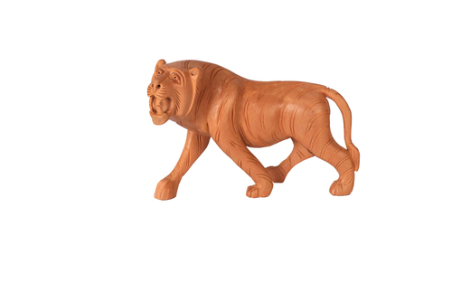 Antique Tiger Wood 4" Use: Home Decoration
