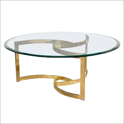 Glass Round Table