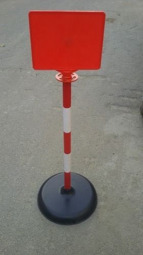 Plastic Sign Post Warning Post