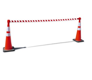 Retractable Traffic Cone Topper Size: 134 X 25 X 21 Mm