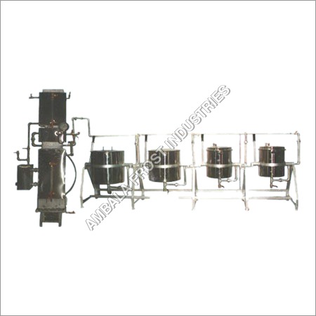 Steam Cooking Plant Operated For LPG- Kero Bhatti System