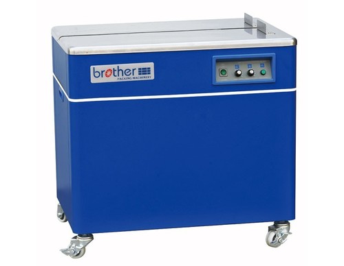 Semi-Automatic Strapping Machine - Steel, 806x546x750mm, Blue | Adjustable Tension 40-400N, Fast Strapping 0.53Sec/Strap, Energy Efficient Design