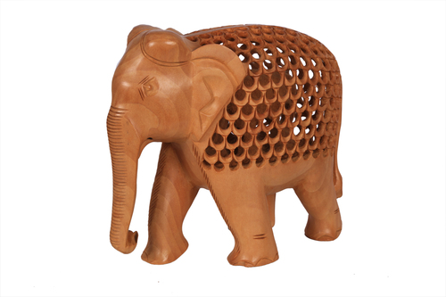 Antique Chalu Elephant Jali Special Wood 6'