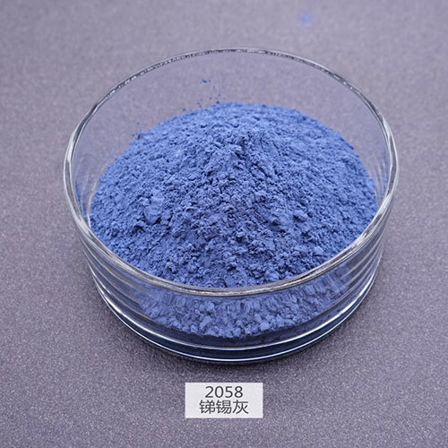 Sn-Sb Grey Ceramic Pigments