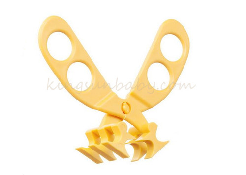 Pink New Designs Baby Food Scissors