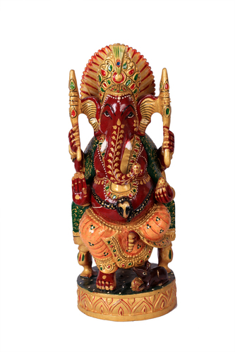 Painting Unique Goal Ganesh Specail Panting Wood 10"