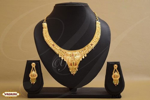 Golden Women Designer Necklace