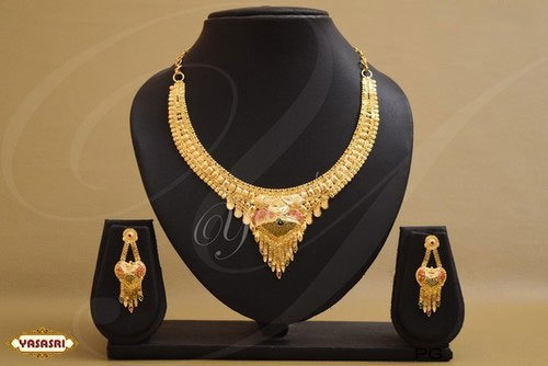Golden Fashion Trendy Necklace